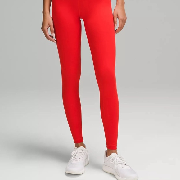 ❤️ NWOT Lululemon Wunder Train 28” Contour Fit Legging Hot Heat Size 4 - Picture 2 of 6